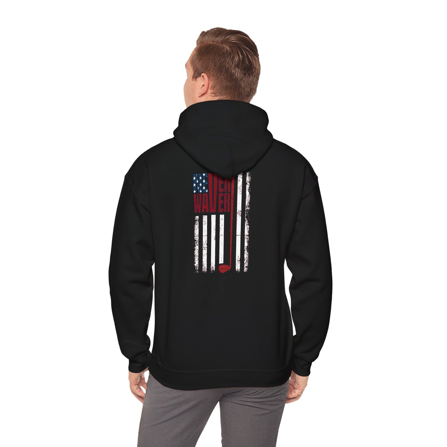 Never Waver Golf Hoodie - Unisex Heavy Blend™ Sweatshirt - Never Waver