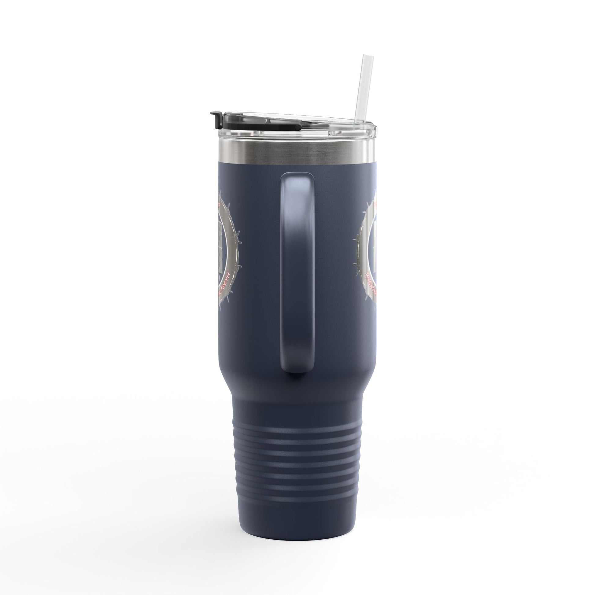 NEVER WAVER KICK FEAR IN THE TEETH Insulated Travel Mug, 40oz - Never Waver