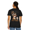 Unisex Garment-Dyed T-Shirt - 'Never Waver Oh Honey I am that Mom' Design - Never Waver