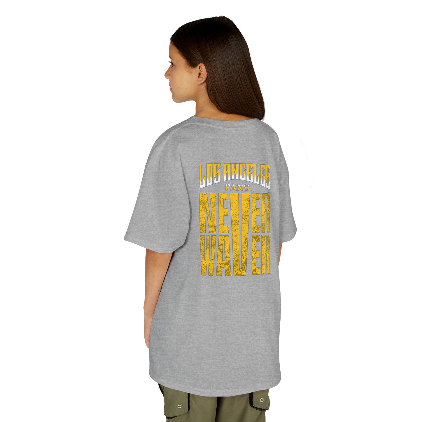 Los Angeles  Fans Never Waver Kids Heavy Cotton™ Tee