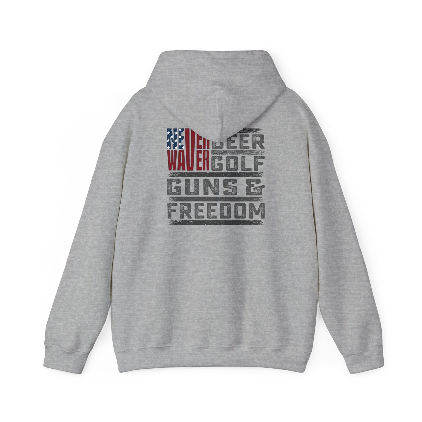 Never Waver Golf Hoodie - Unisex Heavy Blend™ Sweatshirt - Never Waver