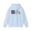 Unisex Heavy Blend™ Hooded Sweatshirt - "Never Waver I'll Bring The Getaway Car" Inspirational Hoodie - Never Waver
