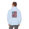 Patriotic Unisex Heavy Blend Hoodie - Never Waver Design - Never Waver