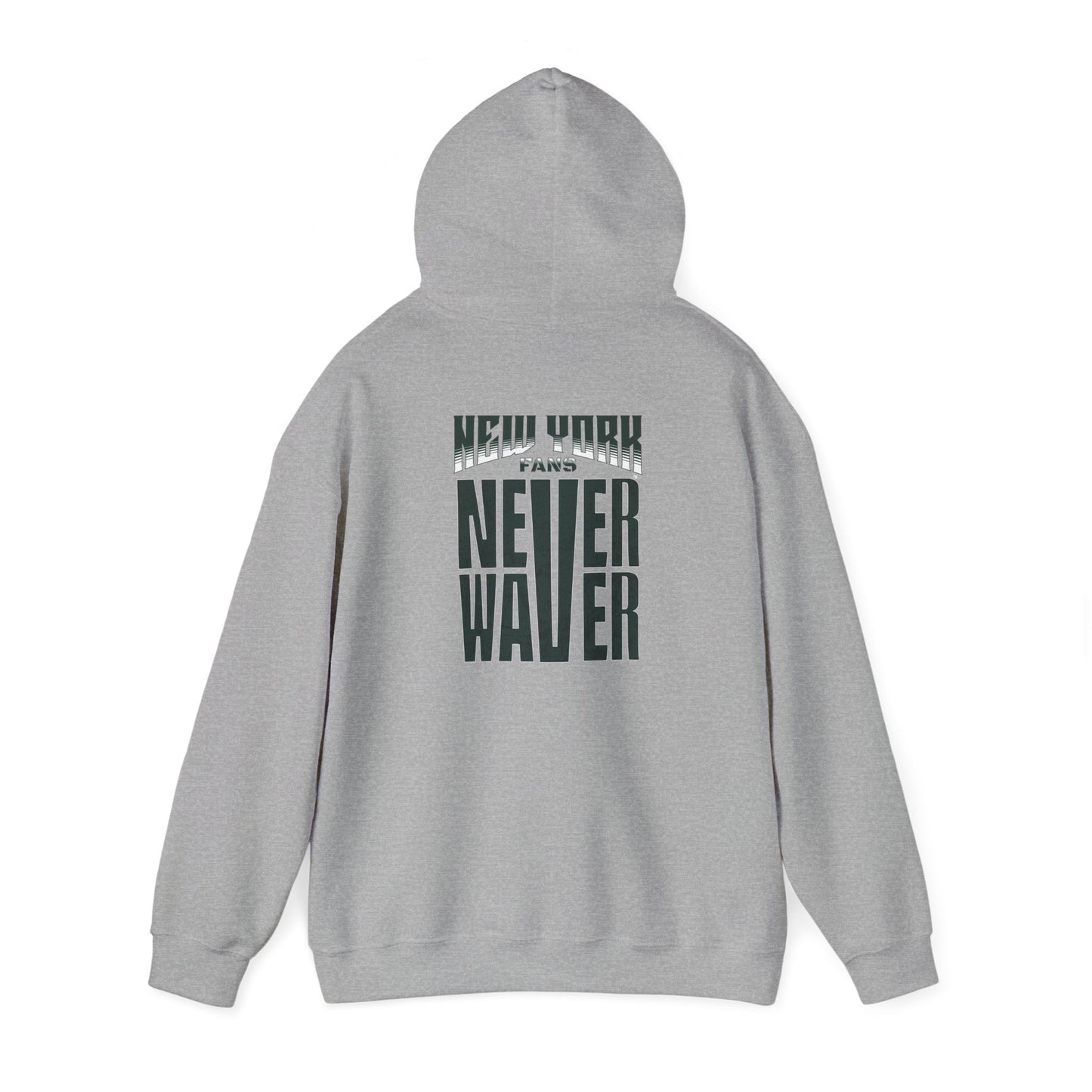 New York Fans Never Waver Unisex Heavy Blend™ Hooded Sweatshirt - Comfort and Style for Everyday Wear - Never Waver