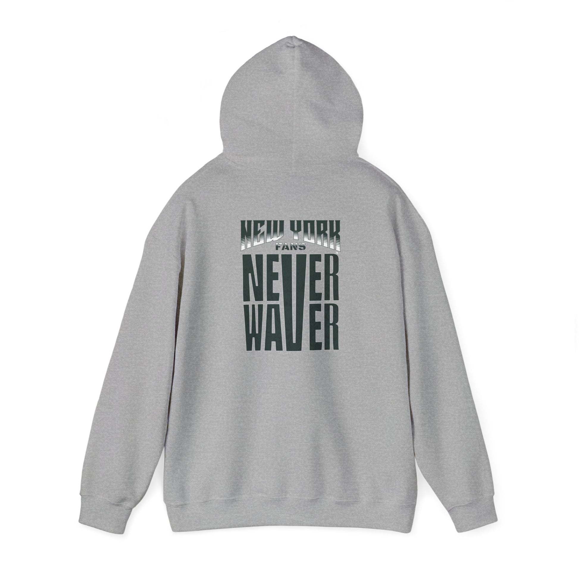 New York Fans Never Waver Unisex Heavy Blend™ Hooded Sweatshirt - Comfort and Style for Everyday Wear - Never Waver