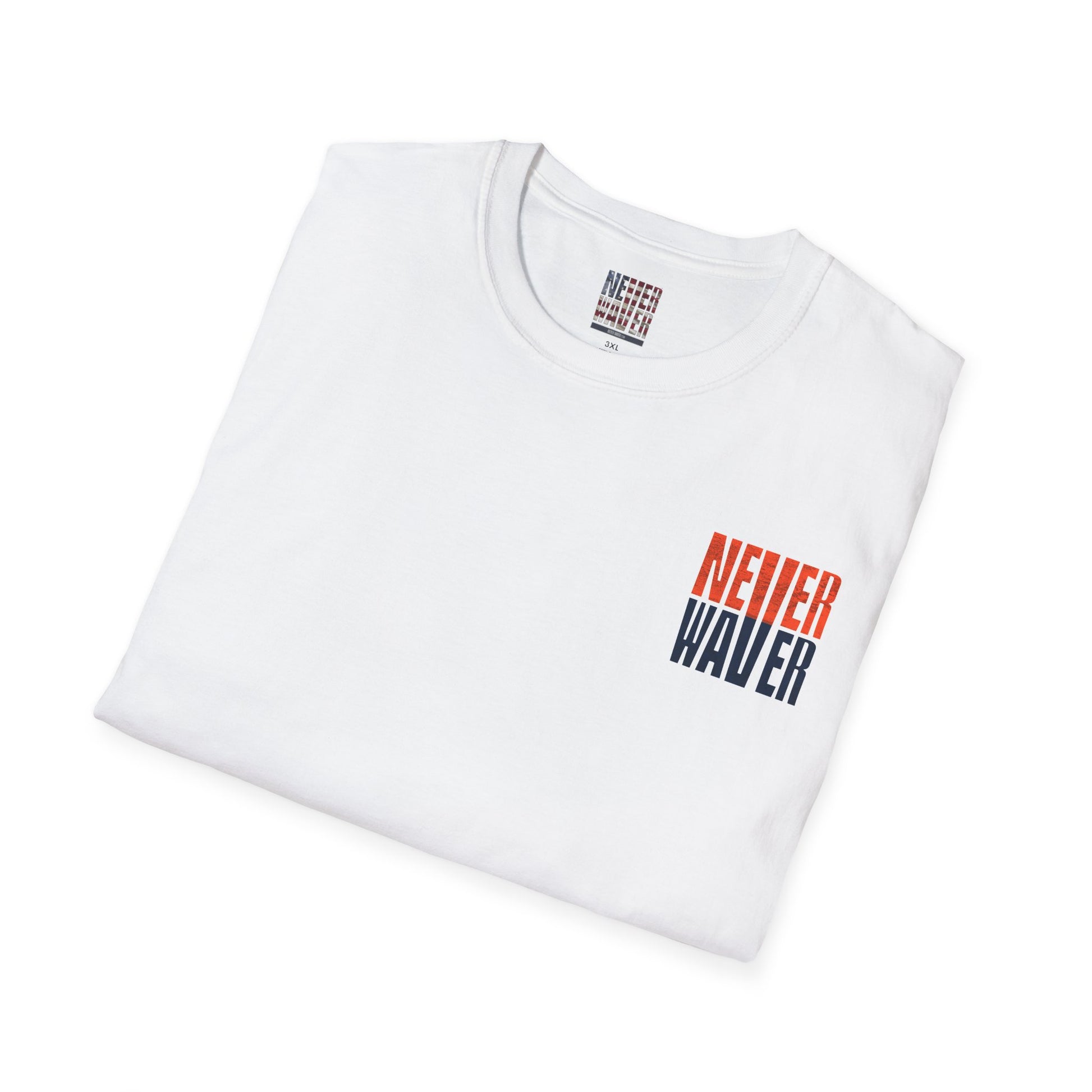 Denver Fans Never Waver Unisex Softstyle T-Shirt - Never Waver