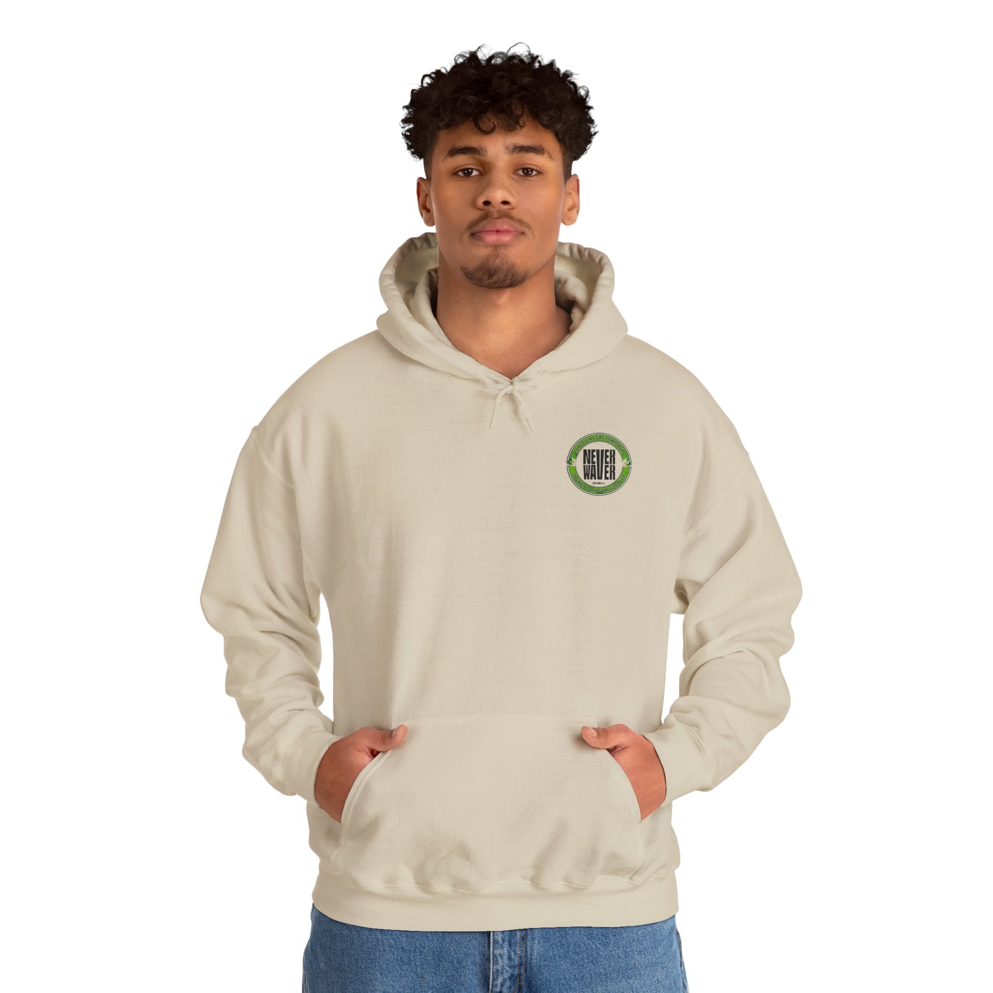 Unisex Heavy Blend™ Hooded Sweatshirt - 'Never Waver Hangovers Are Temporary Drunk Stories Are Forever - Never Waver