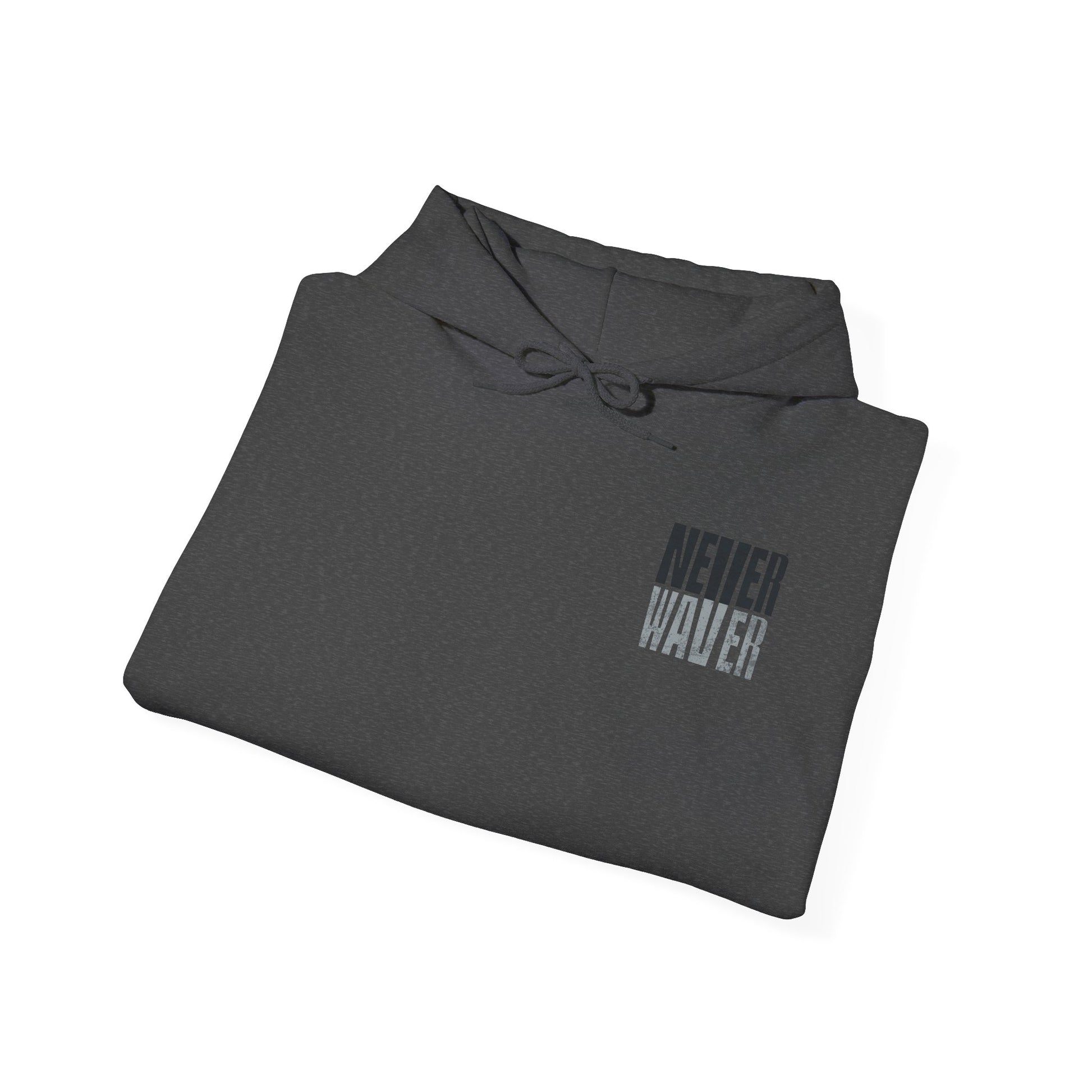 Unisex Heavy Blend™ Hooded Sweatshirt - Las Vegas Fans Never Waver Design, Perfect for Sports Fans - Never Waver
