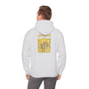Los Angeles Fans Never Waver w Leopard Football Unisex Heavy Blend™ Hooded Sweatshirt - Cozy, Motivational Apparel for Everyday Wear