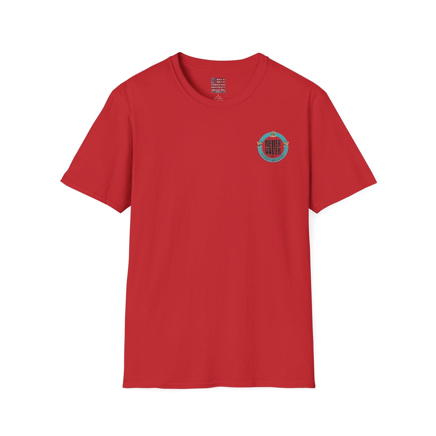 Never Waver Tiki Drinks Made Me Do It? Unisex Soft style T-Shirt - Never Waver