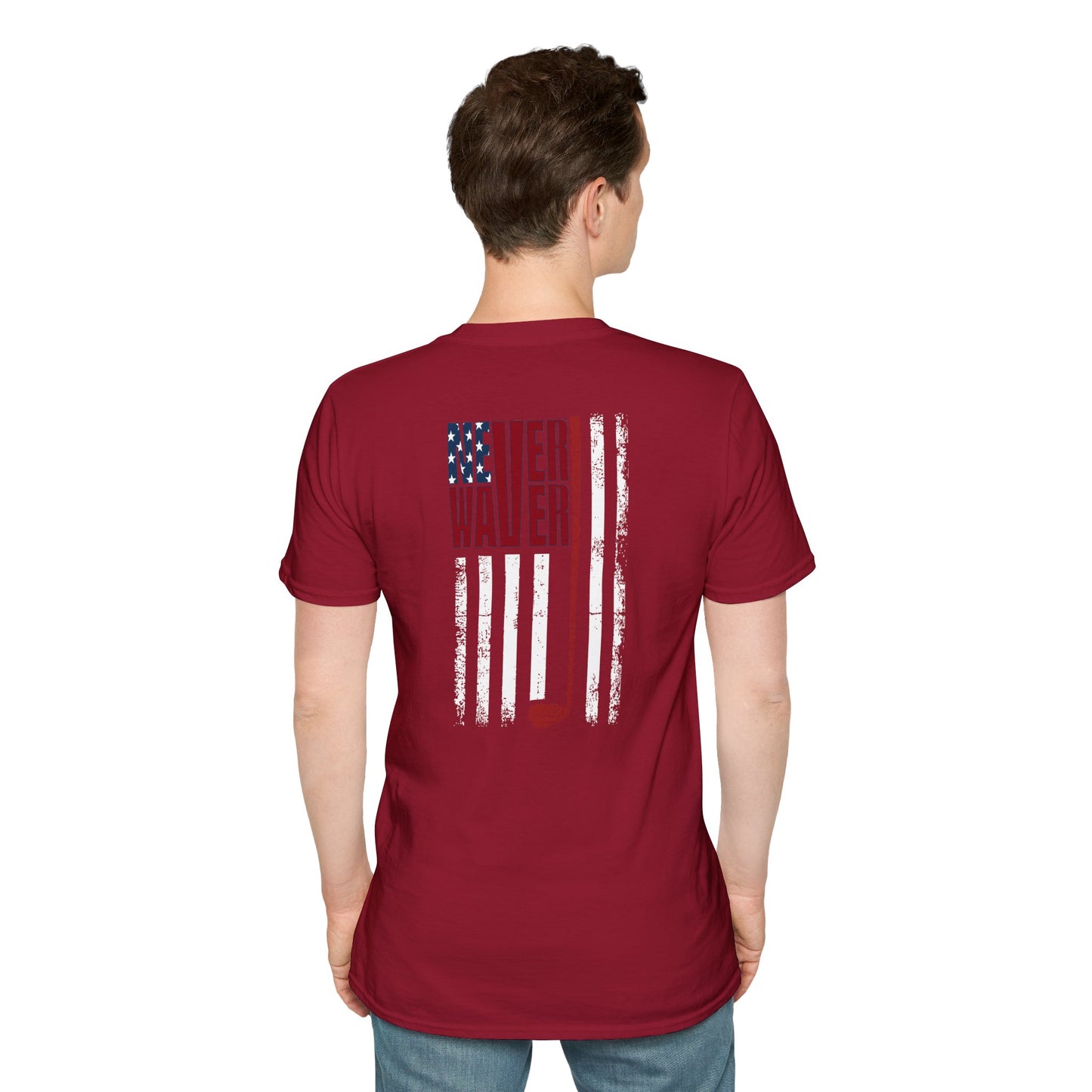 Never Waver Golf Unisex Soft style T-Shirt - Never Waver