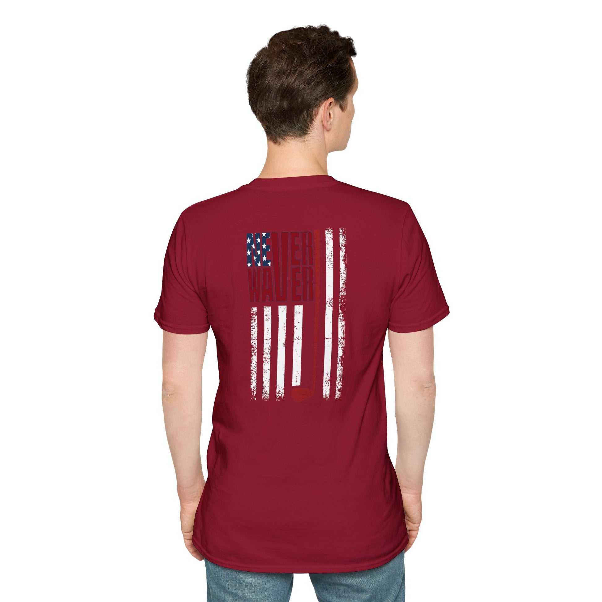 Never Waver Golf Unisex Soft style T-Shirt - Never Waver