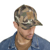 Never Waver Camouflage Embroidered Cap - Perfect for Outdoor Adventures