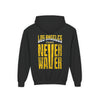 Los Angeles  Fans Never Waver Youth Heavy Blend Hooded Sweatshirt