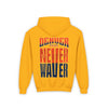 Denver Fans Never Waver Youth Heavy Blend Hooded Sweatshirt - Never Waver