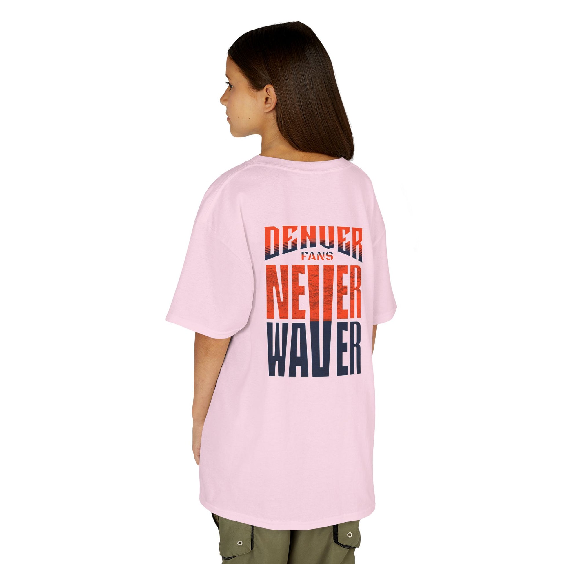 Denver Fans Never Waver Kids Heavy Cotton™ Tee - Never Waver