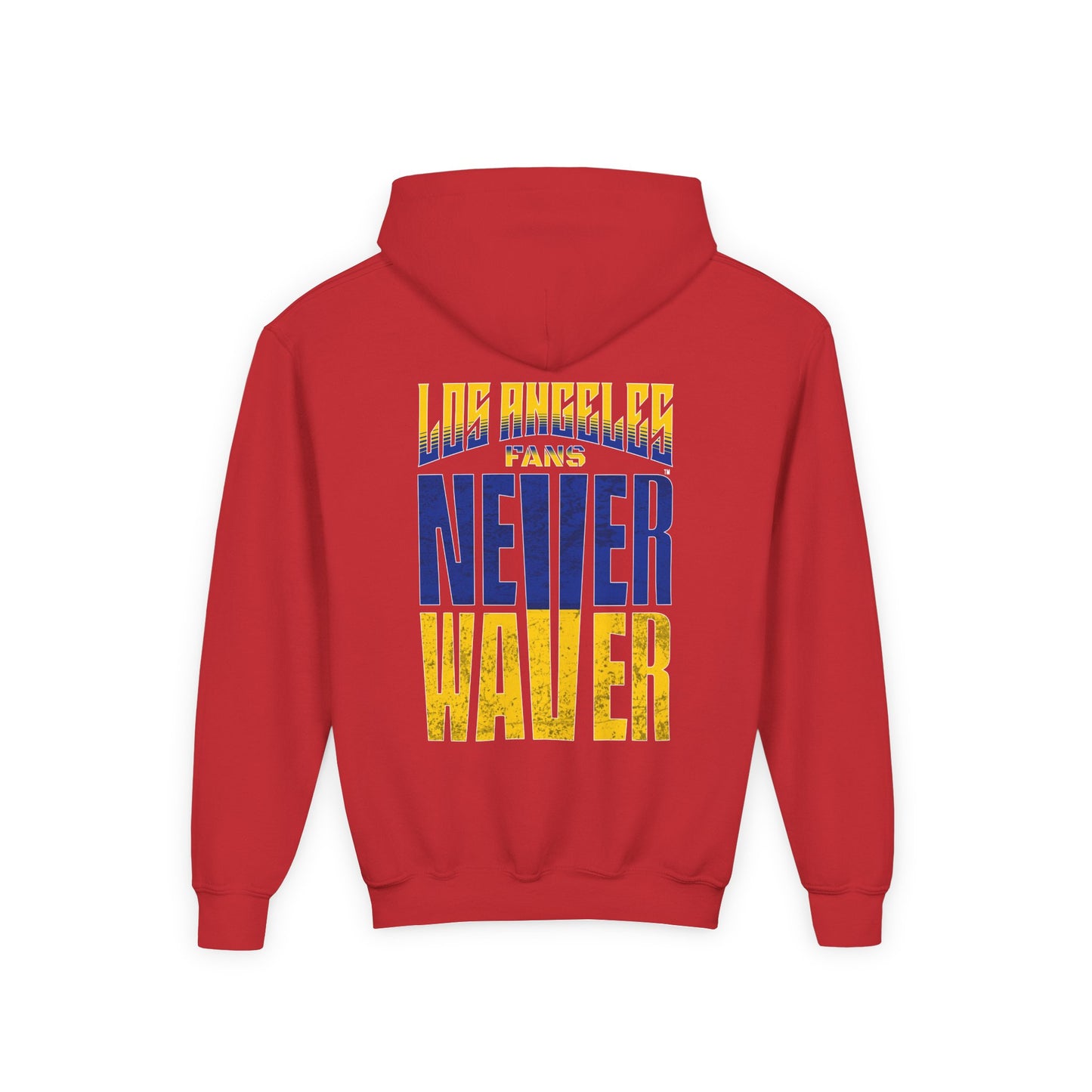 Los Angeles  Fans Never Waver Youth Heavy Blend Hooded Sweatshirt