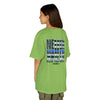 Never Waver Back The Blue  Kids Heavy Cotton™ Tee - Never Waver