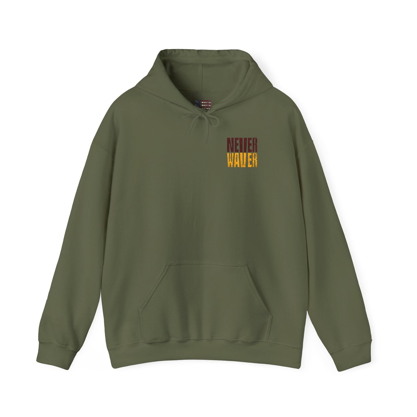 Washington Fans Never Waver Hooded Sweatshirt - Never Waver