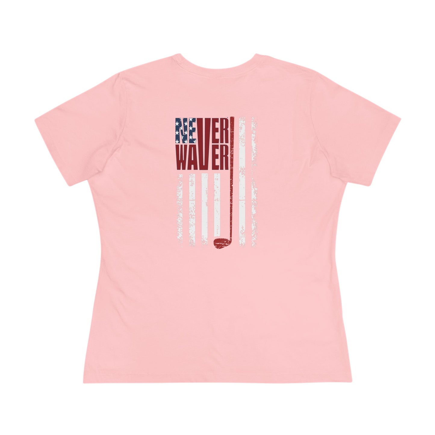 Never Waver Golf Women's Cotton Tee - Never Waver