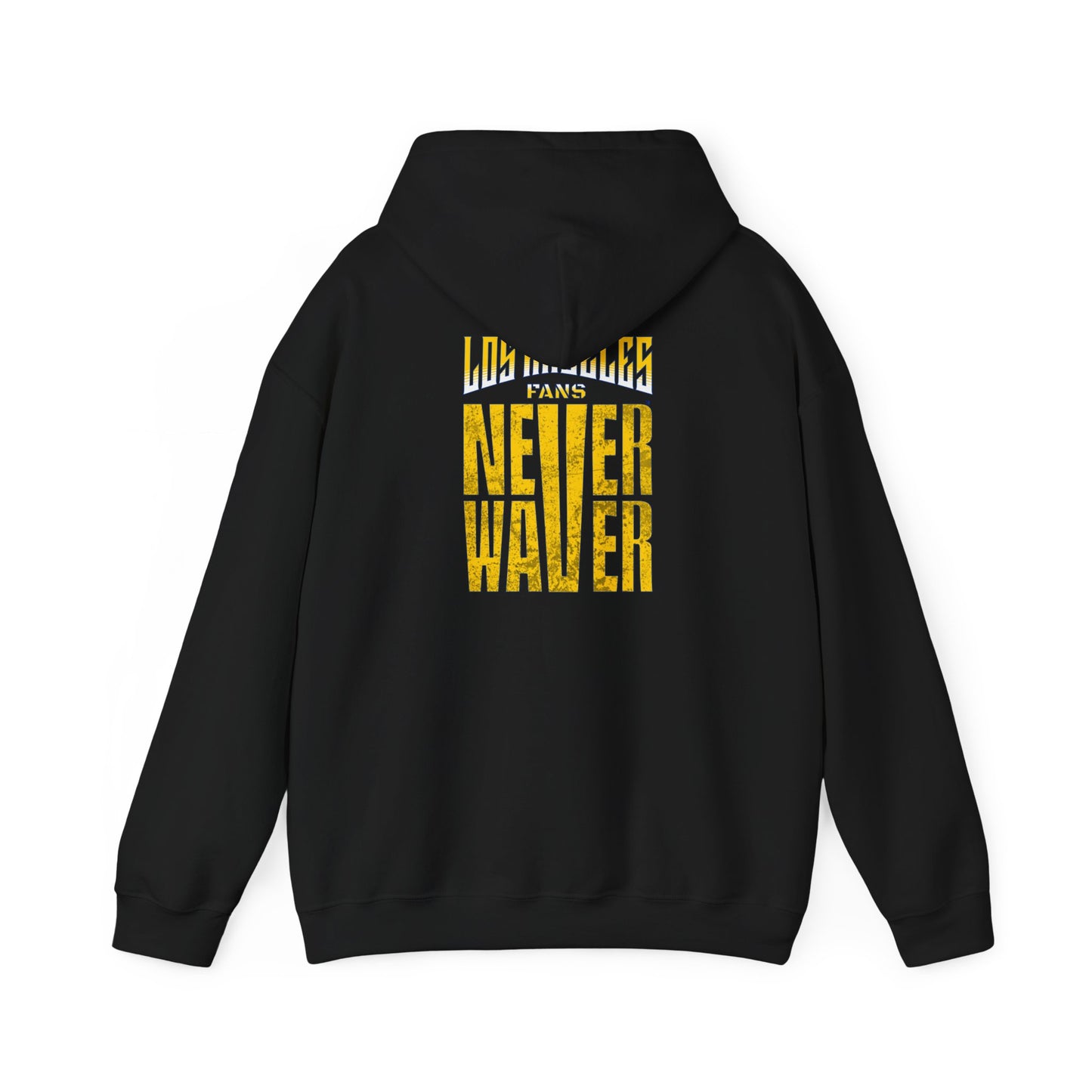 Unisex Heavy Blend™ Hooded Sweatshirt - "Los Angeles Fans Never Waver" Inspirational Hoodie - Never Waver