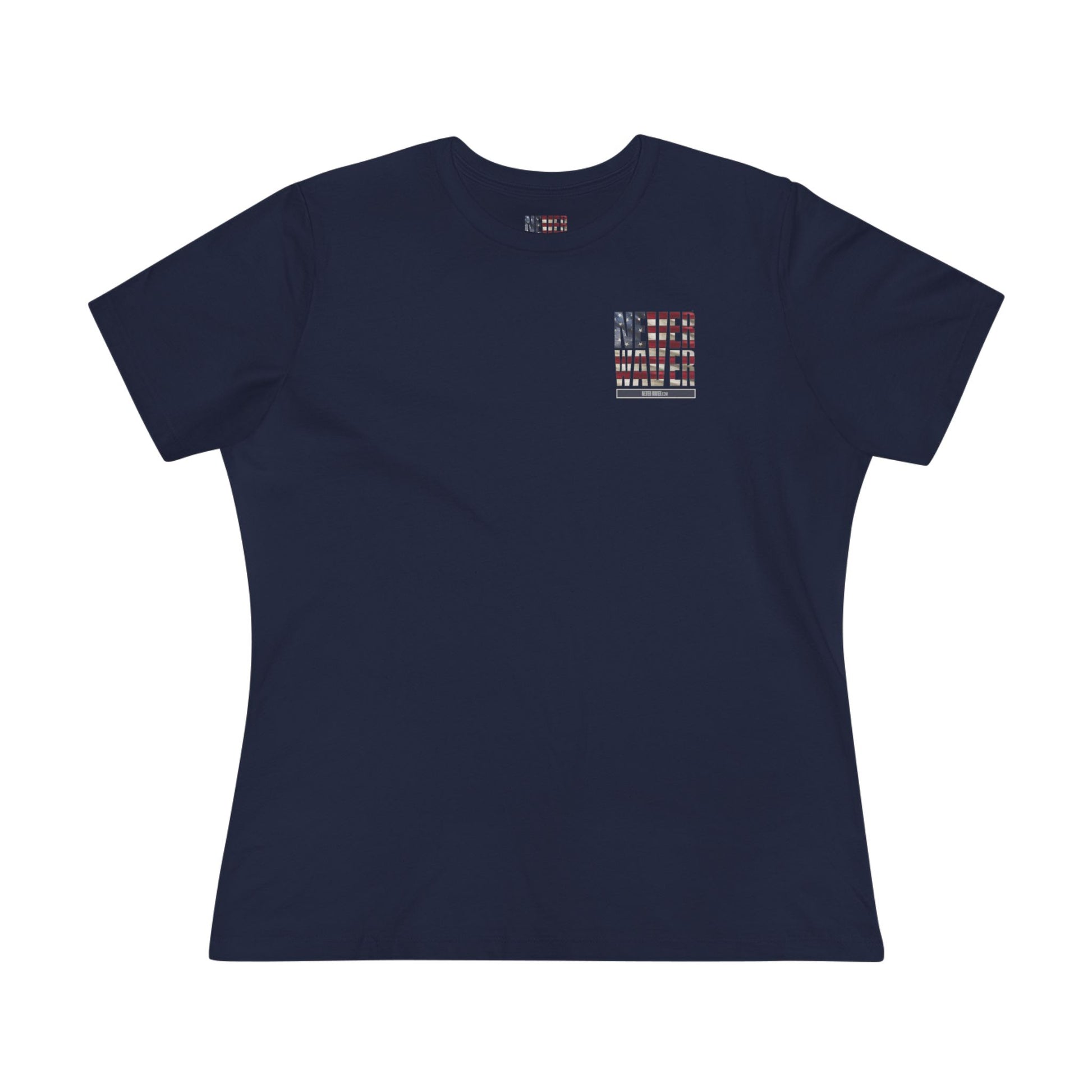 Never Waver Golf Women's Cotton Tee - Never Waver