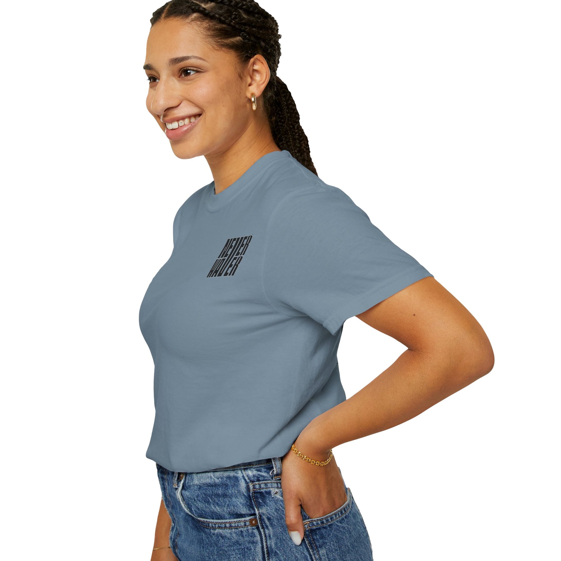 Unisex Garment-Dyed T-Shirt - 'Never Waver Mamacita Needs a Margarita' Design - Never Waver