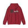 Unisex Heavy Blend™ Hooded Sweatshirt - "Never Waver I'll Bring The Bougie" Inspirational Hoodie - Never Waver