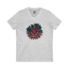 Unisex V-Neck Tee - Never Waver Be Red White & A little Bougie T-Shirt - Never Waver