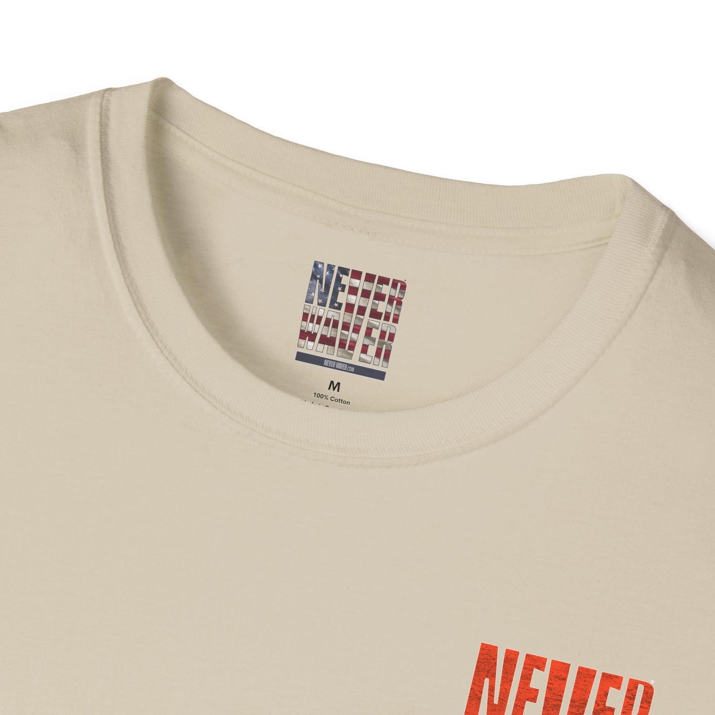 Denver Fans Never Waver Unisex Softstyle T-Shirt - Never Waver