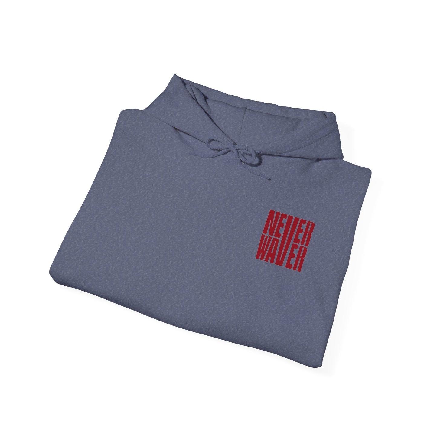 Unisex Heavy Blend™ Hoodie - 'Never Waver Just A Mom Trying Not to Raise A&&holes' - Never Waver