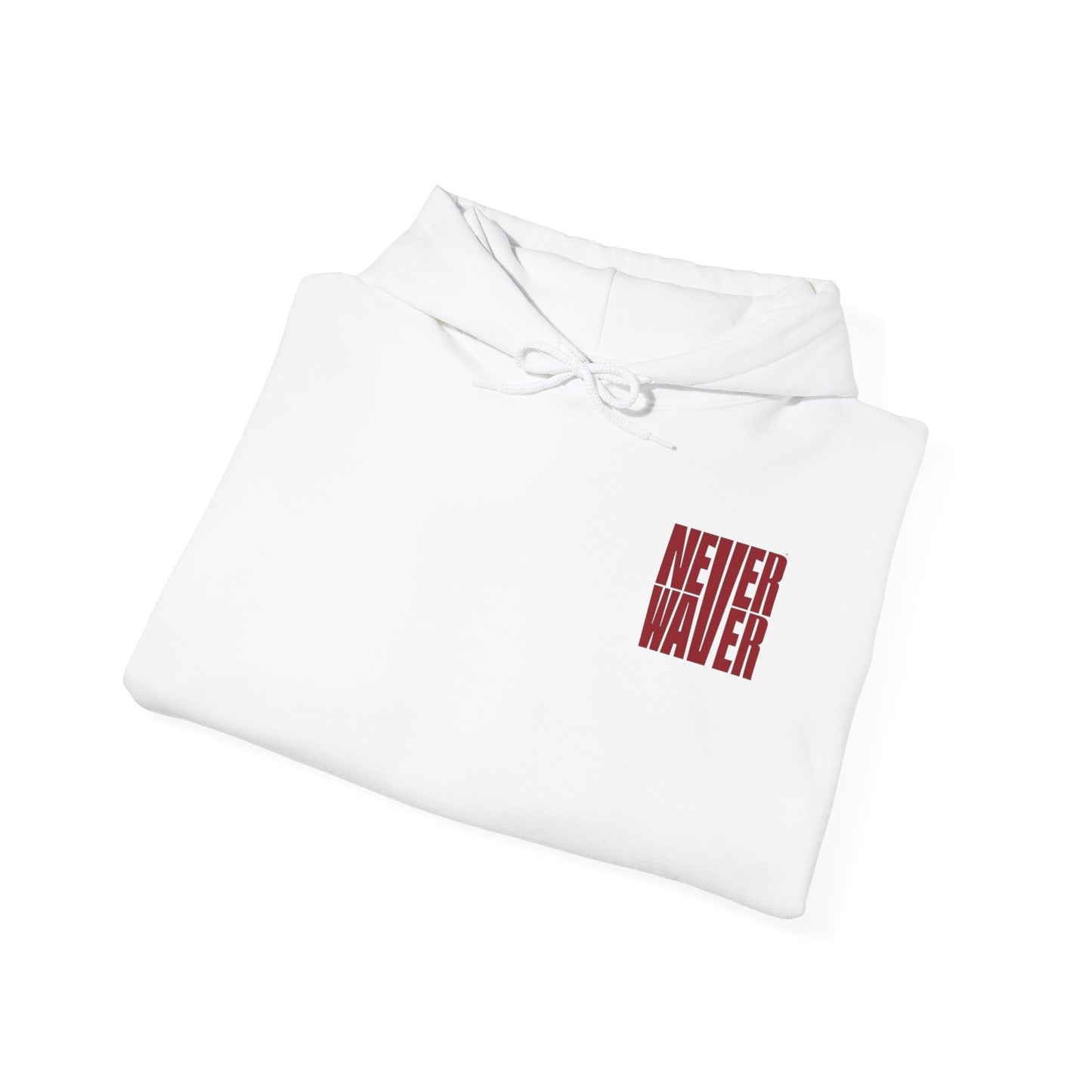 Unisex Heavy Blend™ Hoodie - 'Never Waver Just A Mom Trying Not to Raise A&&holes' - Never Waver