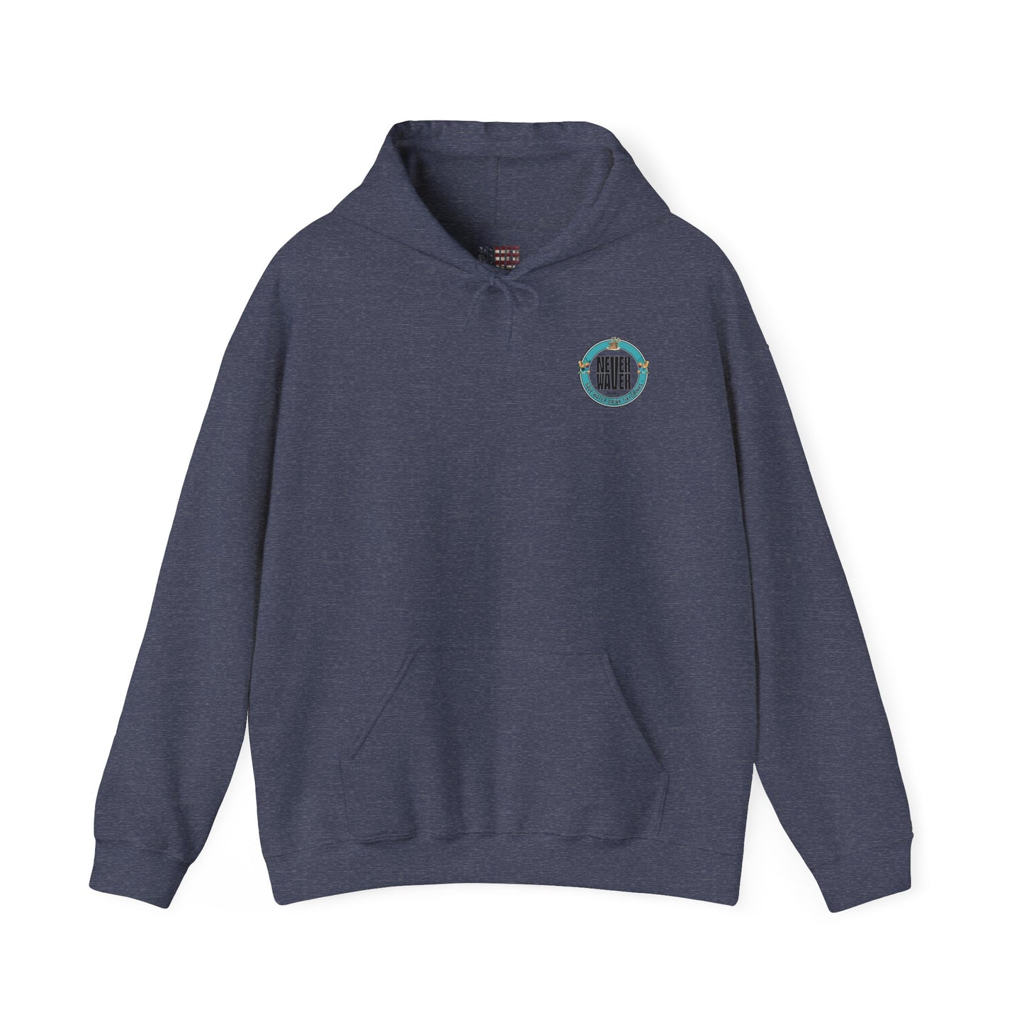 Eco-Friendly Unisex Hoodie: "Never Waver Save Water Drink Tiki Drinks" - Never Waver