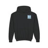 Youth Tornado-Themed Hooded Sweatshirt - "Never Walker" Design - Never Waver