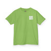Kids Golf Tee -Never Waver” Jesus a bold, eye-catching design that reflects a steadfast faith and confidence in Christ. - Never Waver