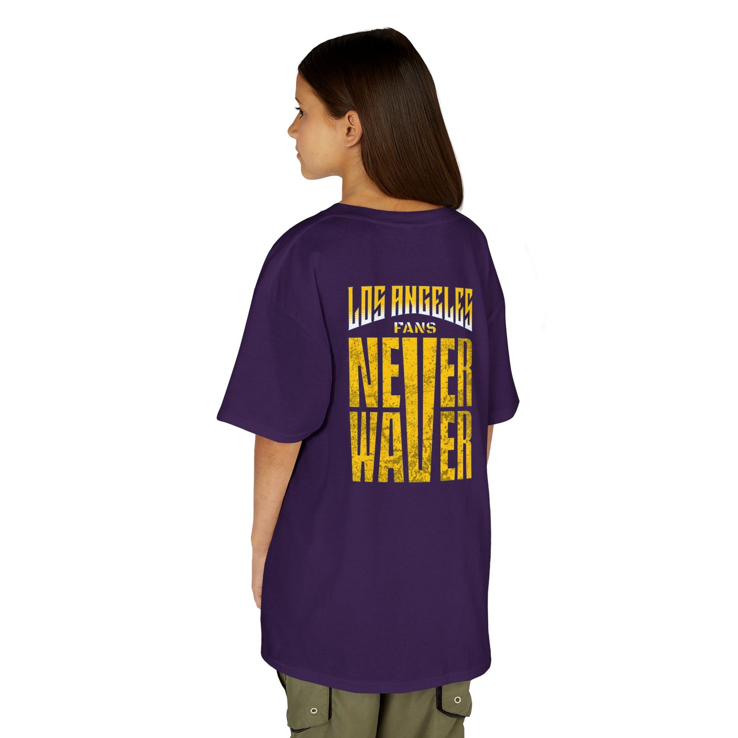 Los Angeles  Fans Never Waver Kids Heavy Cotton™ Tee