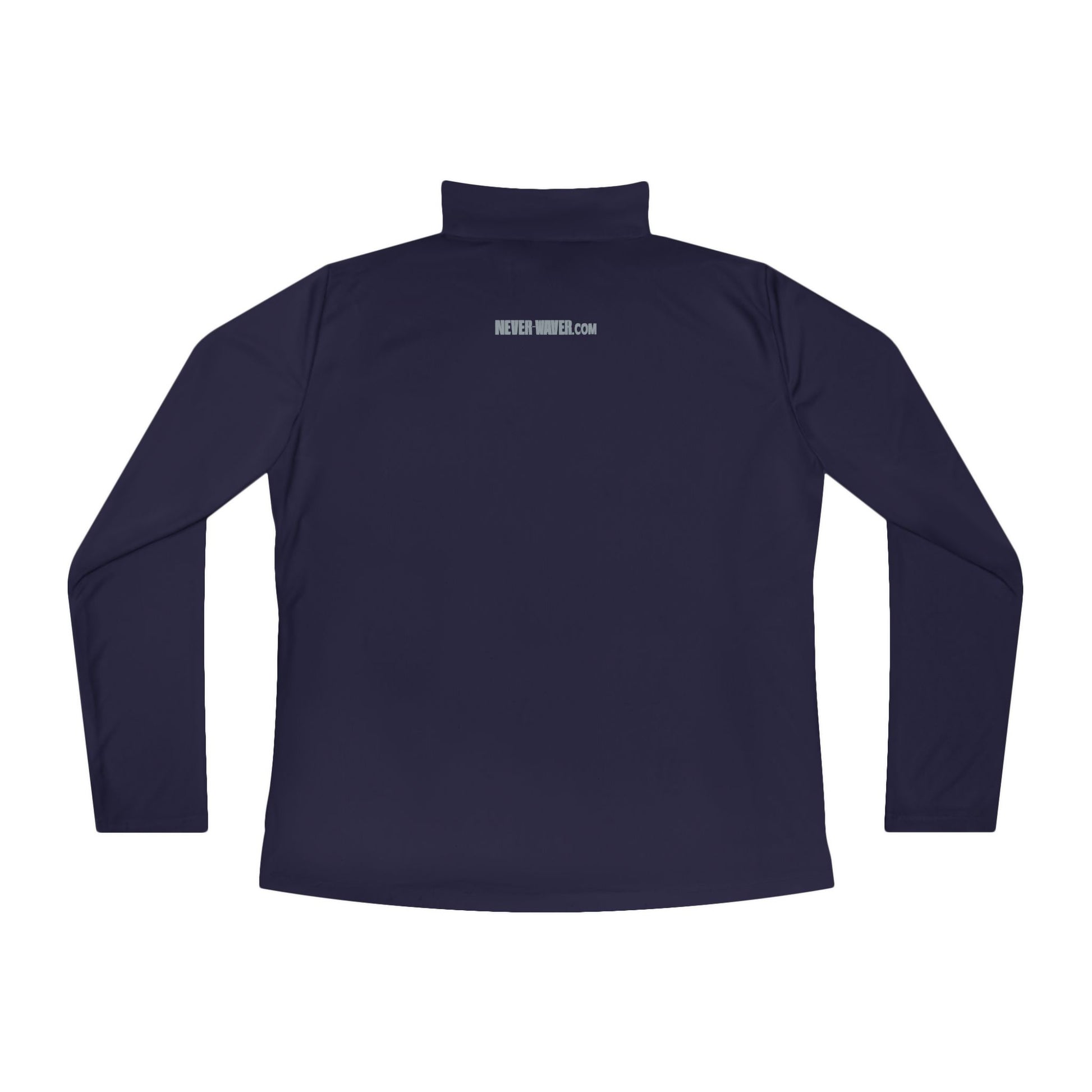 Ladies Quarter-Zip Pullover - Never Waver Activewear - Never Waver