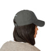Distressed Dad Hat with 'Never Waver' Embroidery - Casual Style for Everyday Adventures