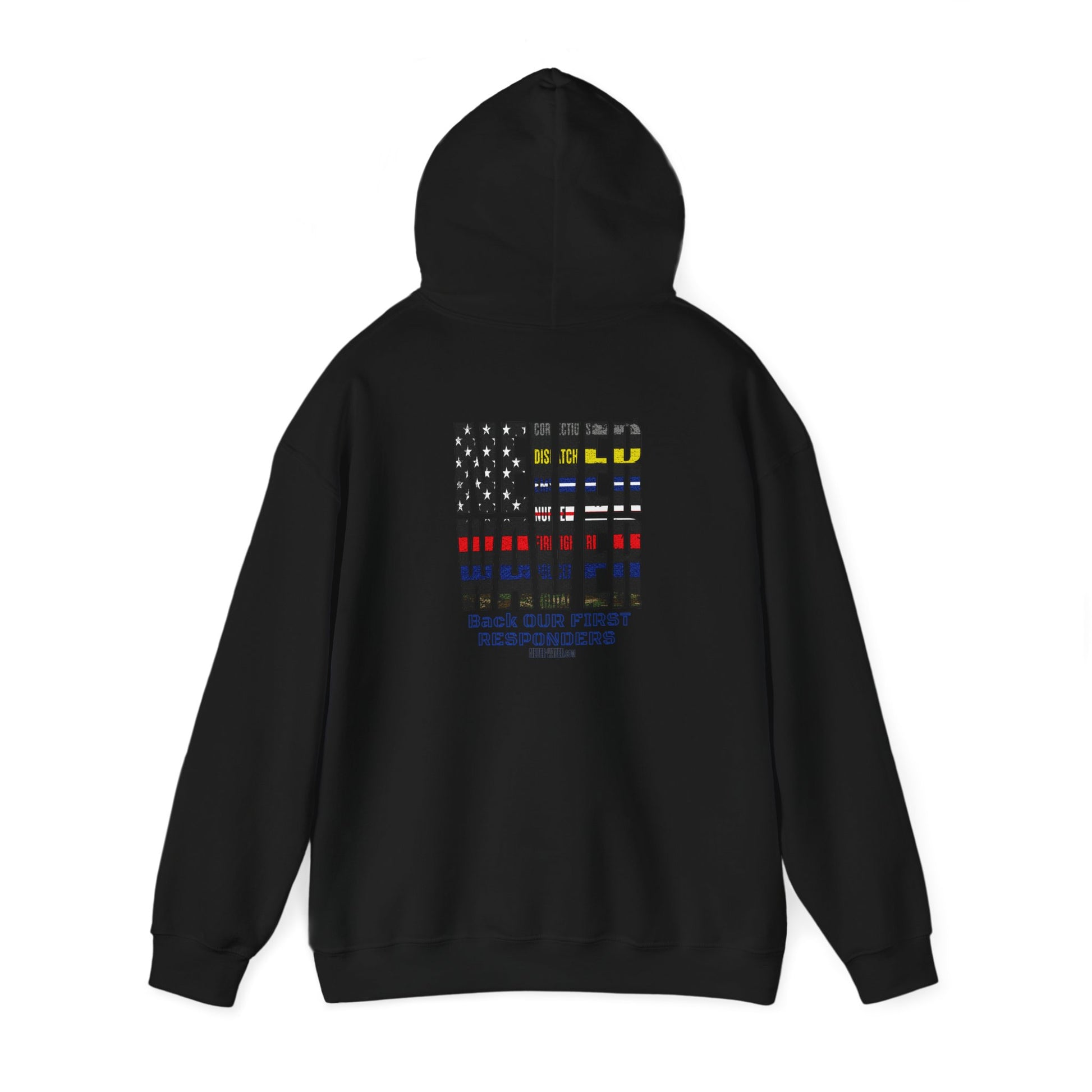 Never Waver Hooded Sweatshirt for First Responders - Never Waver