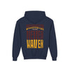Washington Fans Never Waver Youth Heavy Blend Hooded Sweatshirt - Never Waver