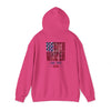Patriotic Unisex Heavy Blend™ Hoodie - 'Never Waver Like This Mom' - Never Waver