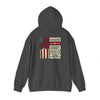 Never Waver Husband Daddy Protector Hero Unisex Heavy Blend™ Hooded Sweatshirt - Cozy, Motivational Apparel for Everyday Wear - Never Waver