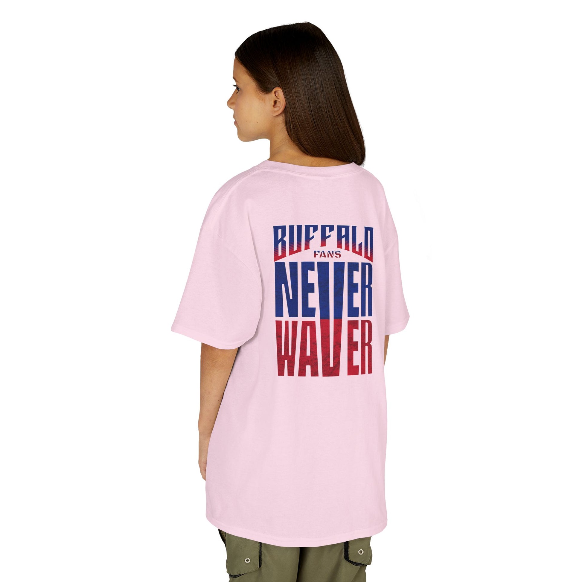 Buffalo Fans Never Waver Kids Heavy Cotton™ Tee - Never Waver
