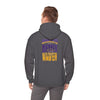 Minnesota Fans Never Waver w Leopard Football Unisex Heavy Blend™ Hooded Sweatshirt - Never Waver Design - Never Waver