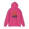 Unisex Heavy Blend™ Hooded Sweatshirt - Denver Fans Never Waver W Leopard Football Motivation - Never Waver