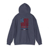 Patriotic Unisex Hooded Sweatshirt - 'Better Water USA' Design - Never Waver