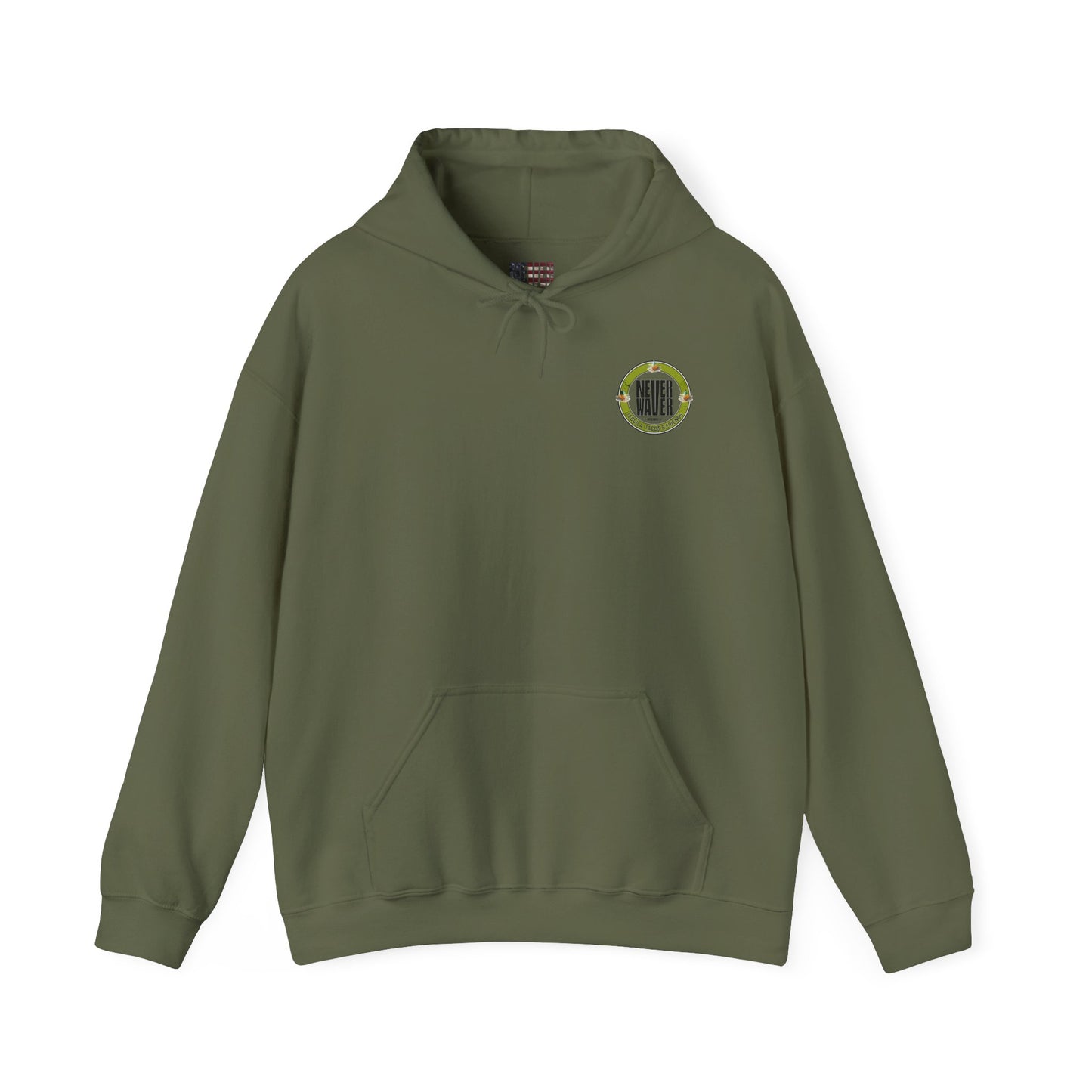 Eco-Friendly Unisex Hoodie: "Never Waver Tequila, Tacos, And Friends" - Never Waver