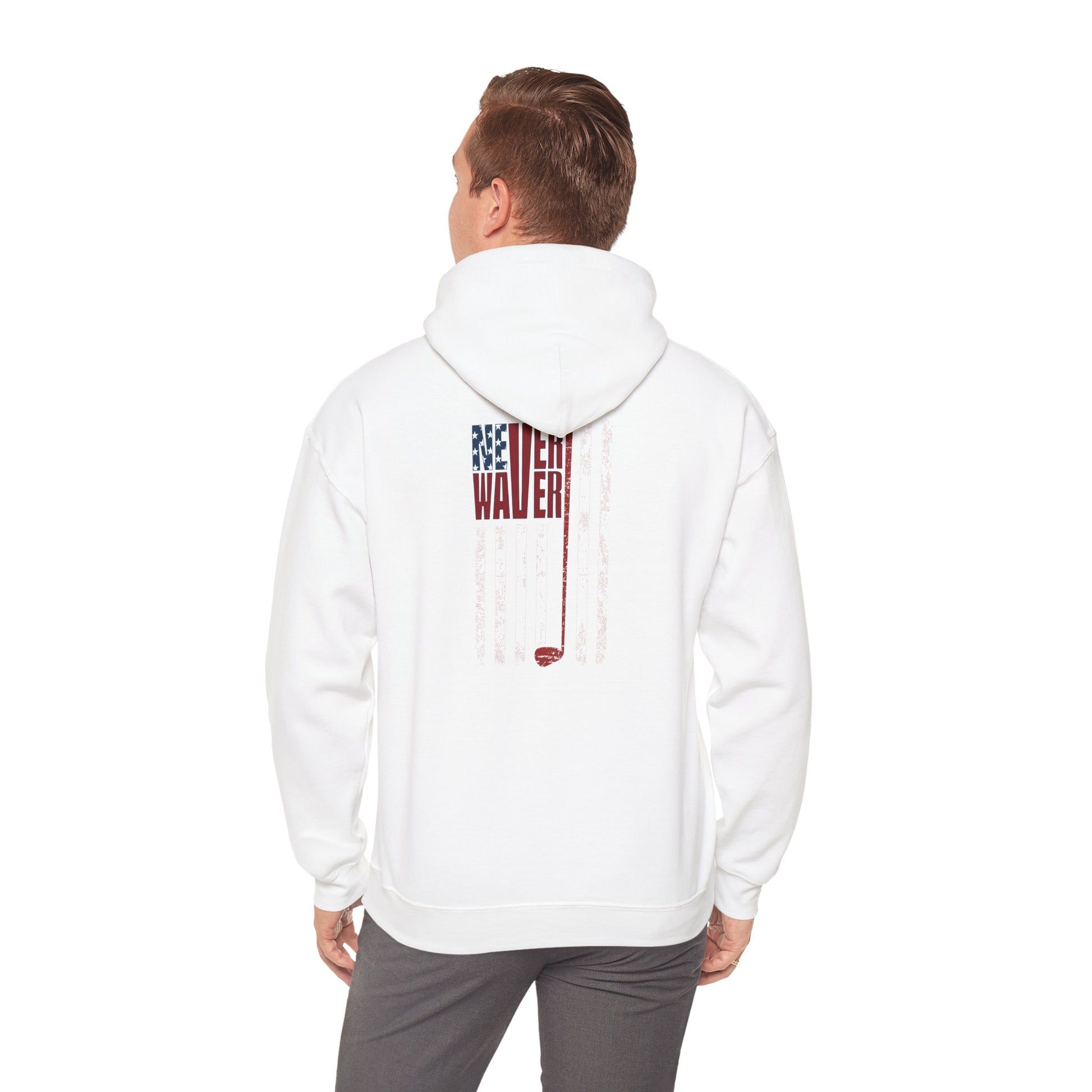 Never Waver Golf Hoodie - Unisex Heavy Blend™ Sweatshirt - Never Waver