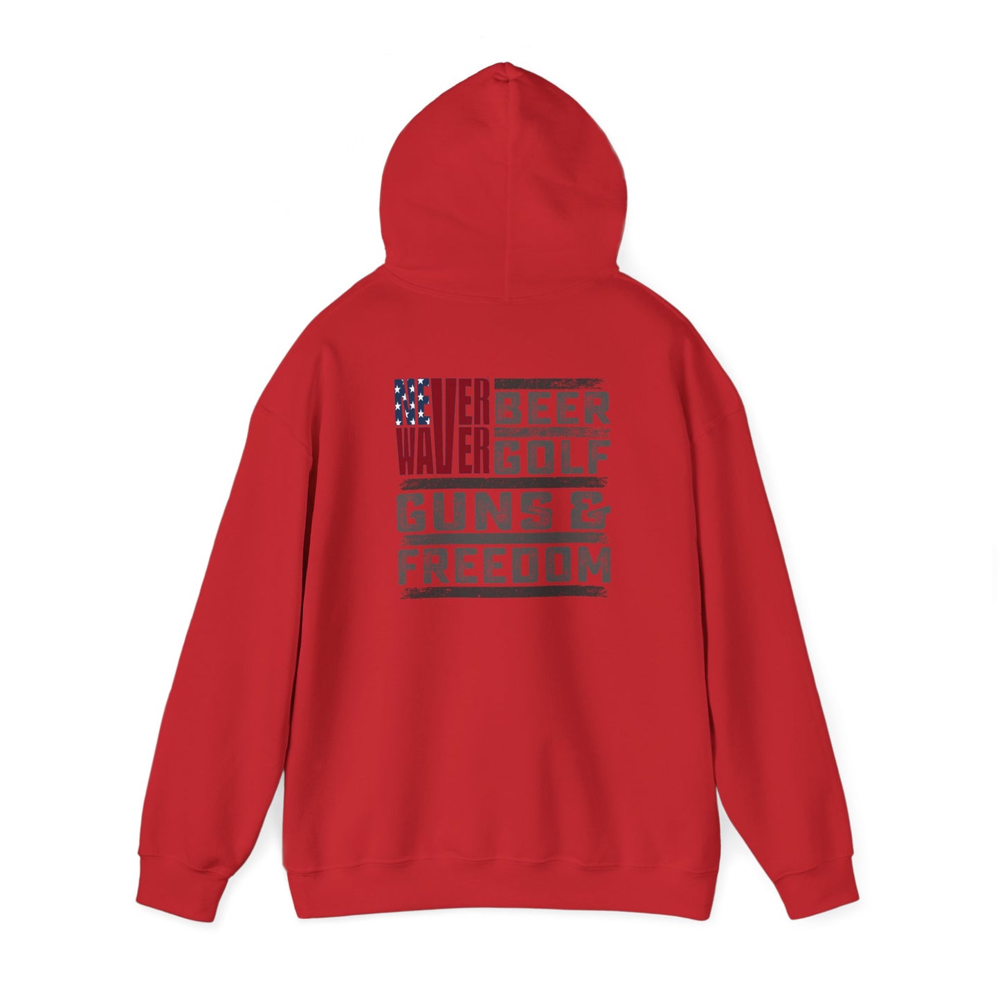Never Waver Golf Hoodie - Unisex Heavy Blend™ Sweatshirt - Never Waver