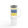 Los Angeles Fans Never Waver Insulated Travel Mug, 40oz - Never Waver